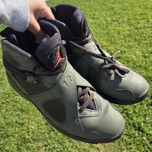 Jordan 8 Undefeated Size 10.5 Retro Olive And Black
